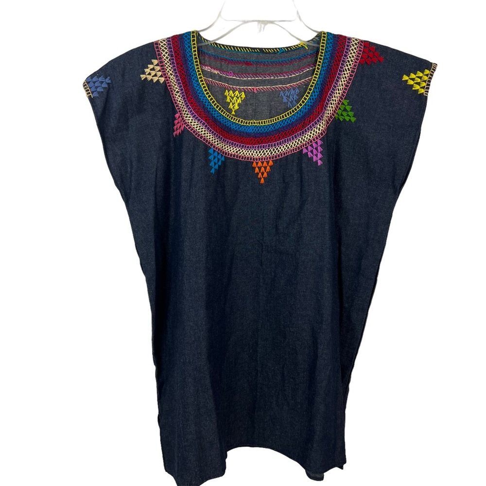 Embroidered Multicolor Women's Top